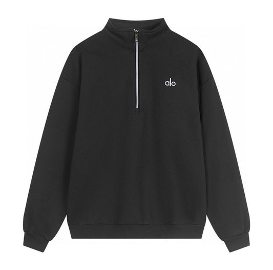 Black ALO Quarter Zip